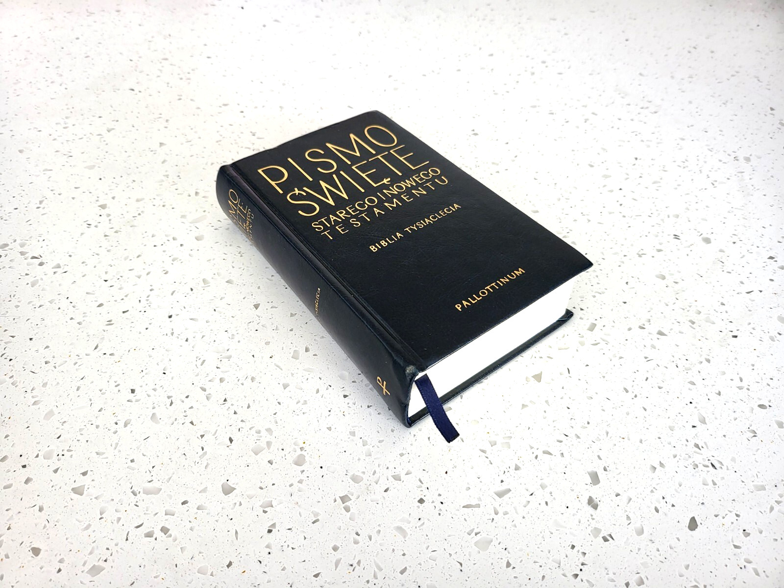Biblia Tysiąclecia wydanie V ostatnie Pismo Święte Stary i Nowy Test Polish book