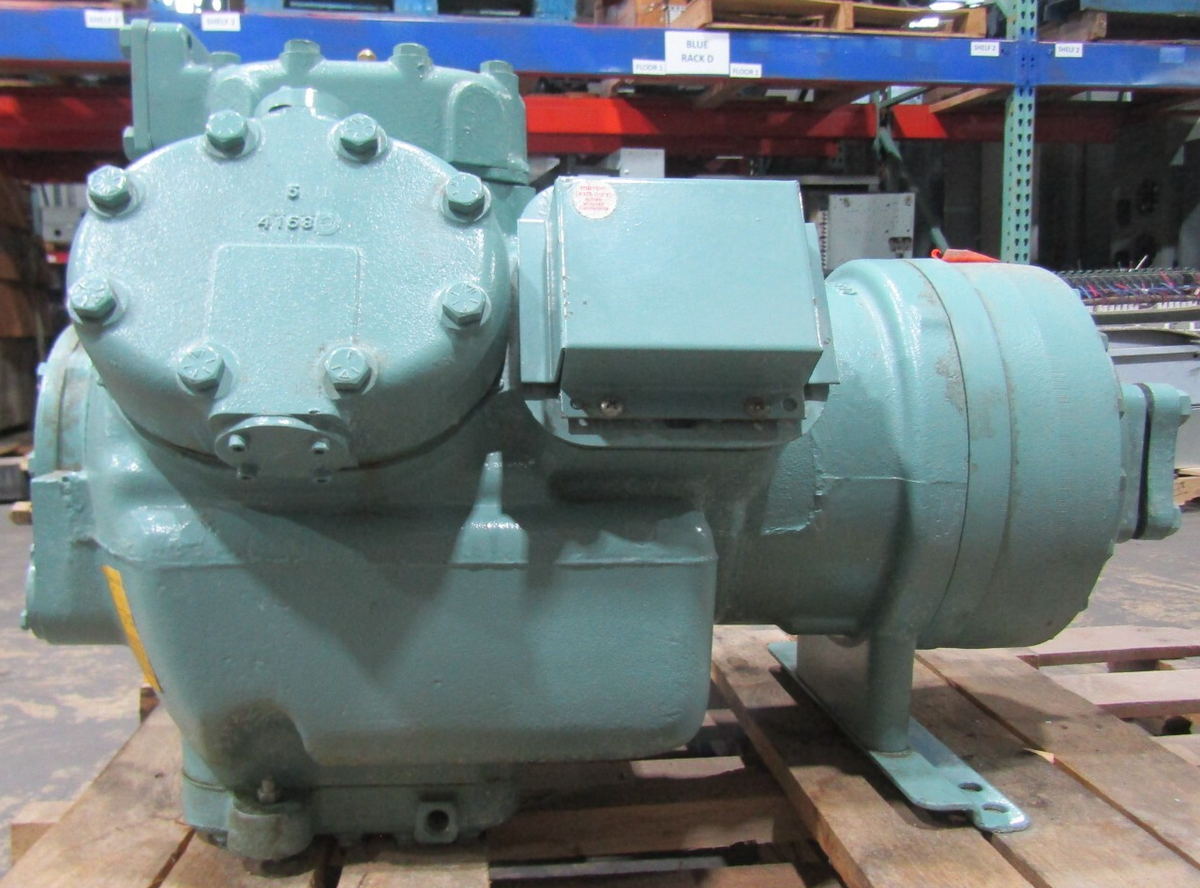 😀NEW BRAINERD 40 HP TWO-STAGE AIR COMPRESSOR 6 CYLINDER 208/230