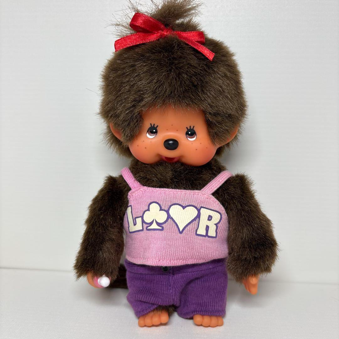 2002 Monchhichi Girl Plush Doll 73R Surf Punks Edition Rare Japan