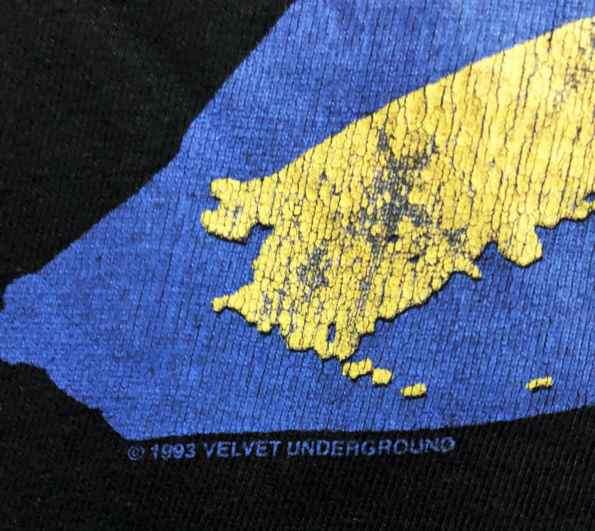 VINTAGE THE VELVET UNDERGROUND ROCK PUNK TOUR CONCERT PROMO T