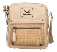 Sansibar Crossbody Bag UmhäNgetasche Schultertasche Tasche Sand Beige Neu