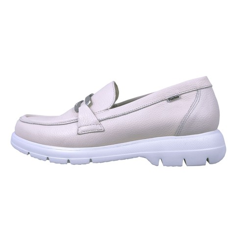 Mocassini Donna In Vera Pelle – Comfort Slip On, Colore Grigio Talpa Granuloso, Taglia 42.5 EU – Made In Brasile - 4