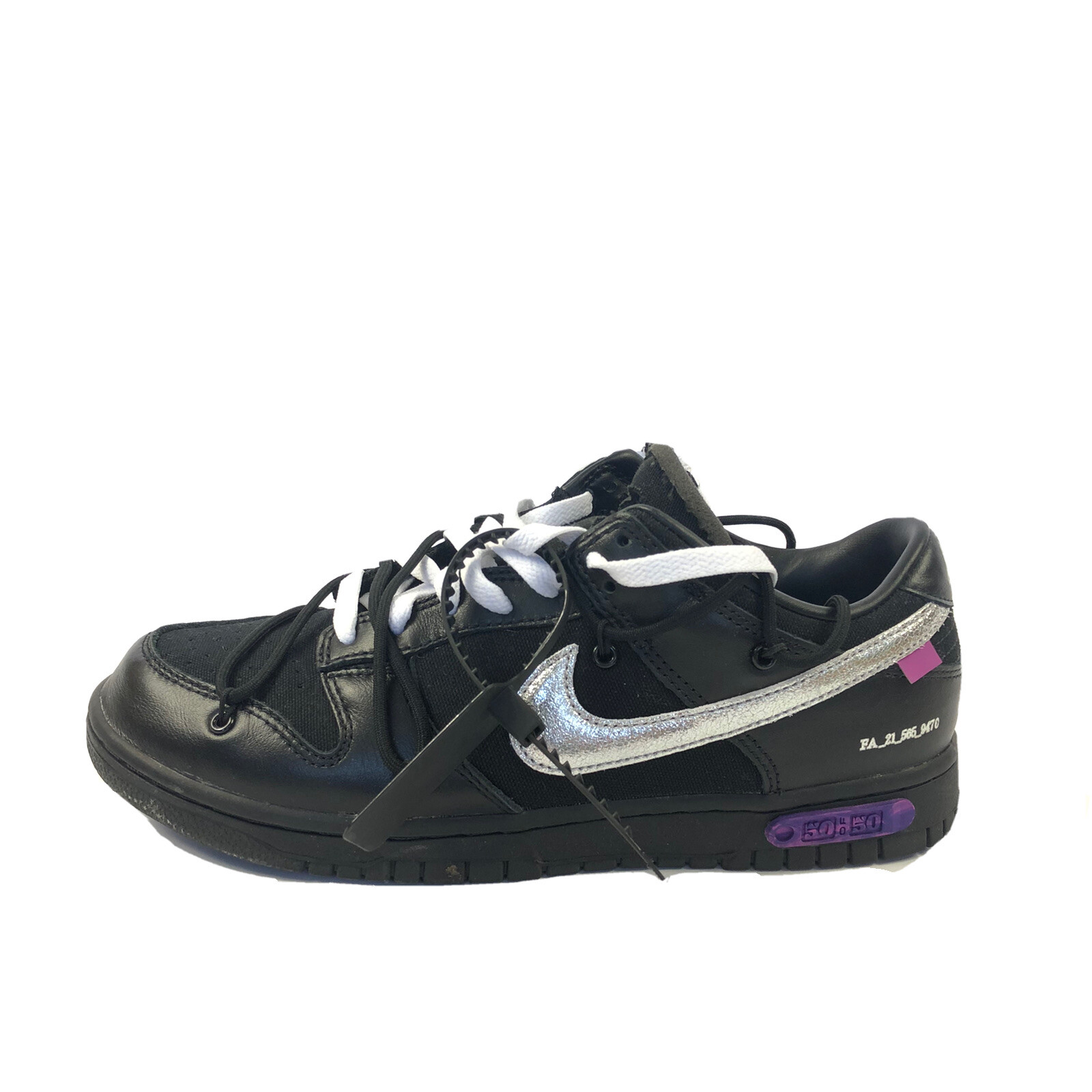 OFF WHITE X NIKE NIKE x OFF WHITE Dunk Low lotto 50 sneakers taglia: UK8.5 US9.5