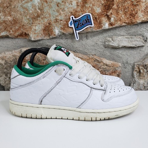 Nike SB Dunk Low x Ben-G 'Lucid Green' CU3846-100 Men's Size 5.5 / Womens Sz 7. - Picture 5 of 15