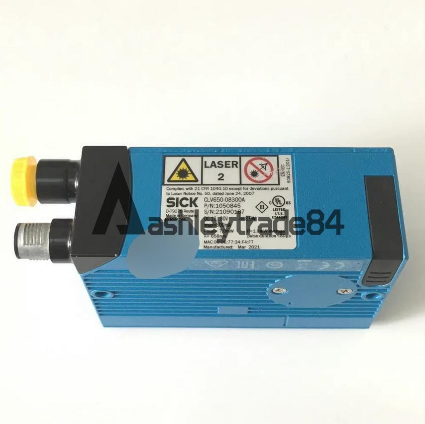 1PCS Used   Industrial Barcode Scanning Sensor CLV650-08300A 1050845 #A6-3