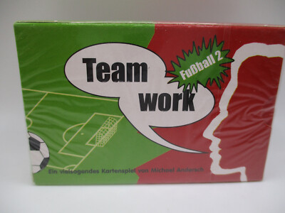 TEAMWORK FUßBALL 2 EIN VIELSAGENDES KARTENSPIEL - NEU VON ADLUNG