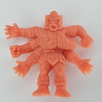 80's M.U.S.C.L.E. Men Kinnikuman Salmon Color 2'' Ashuraman E Figure #174 Mattel