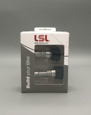 LENKERENDEN für Spiegel LSL Lenkergewichte RETRO für Lenkerendenspiegel schwarz