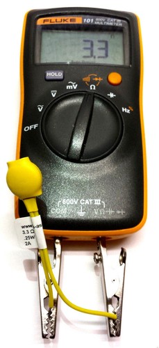 Toyota 3.3 Ohm SRS Airbag Fault Diagnostic Load Resistor Tool 0.25w 2 Amp Fused - Picture 4 of 12