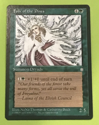 MTG - Magic the Gathering - Ice Age (1995) - Foxfire | eBay