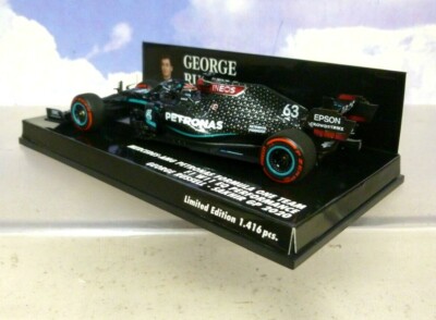 1/43 ミニチャンプスF1 メルセデス-AMG W13 ジョージ ラッセル Minichamps 1:12 George Russell Mercedes-AMG F1 W11 #63 Sakhir