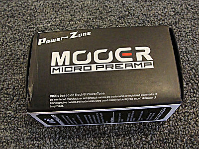 ギター MOOER Micro PreAMP 003 Koch Power Tone MOOER Micro Preamp 003(Power-Zone) - YouTube