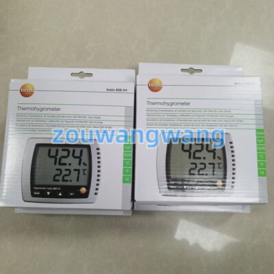 Testo 608-H1 Digital Thermohygrometer Humidity/Dewpoint/Temperature Tester #Z