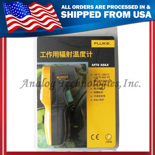 Mini termómetro de temperatura Fluke MT4 MAX Electronics Inc -22~662F! ¡NUEVO! Vendedor de EE. UU. - Imagen 1 de 11