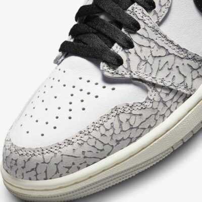 Nike Air Jordan 1 Retro High OG White Cement Grey Black