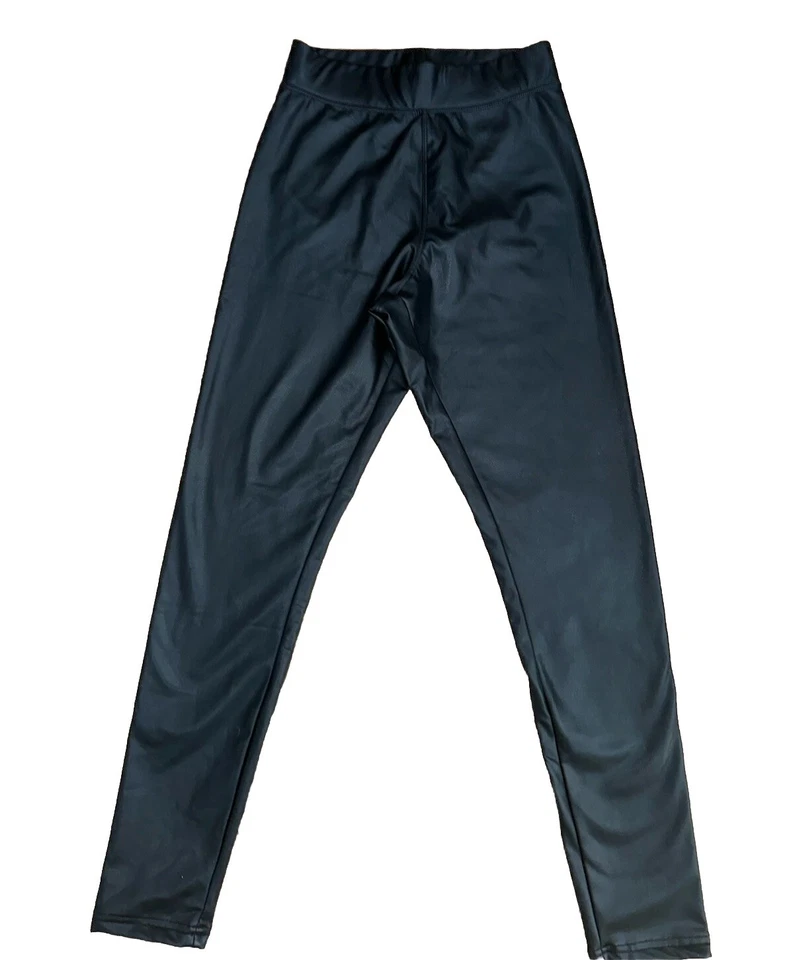 CI SONO Los Angeles Women’s Faux Leather Black Leggings Pants Size Small - Image 3 of 4