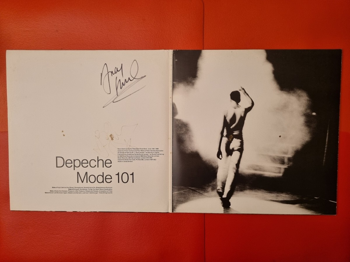 レア貴重レコード Depeche Mode 101 Depeche Mode Signed 101 2LP at Wherehouse Record Store Riot