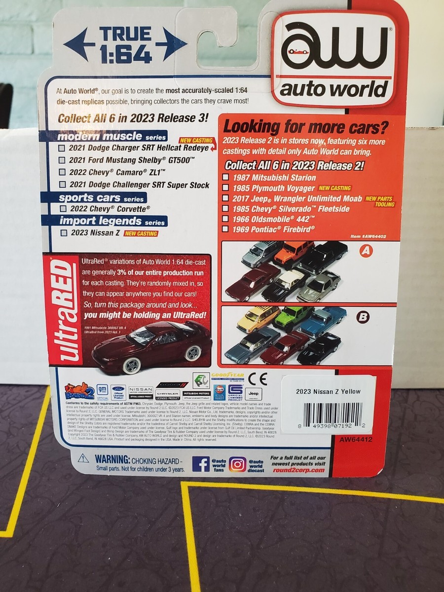 Auto World Ultra Red Chase 2023 NISSAN Z Import Legends Auto World Ultra Red Chase 2023 NISSAN Z Import Legends