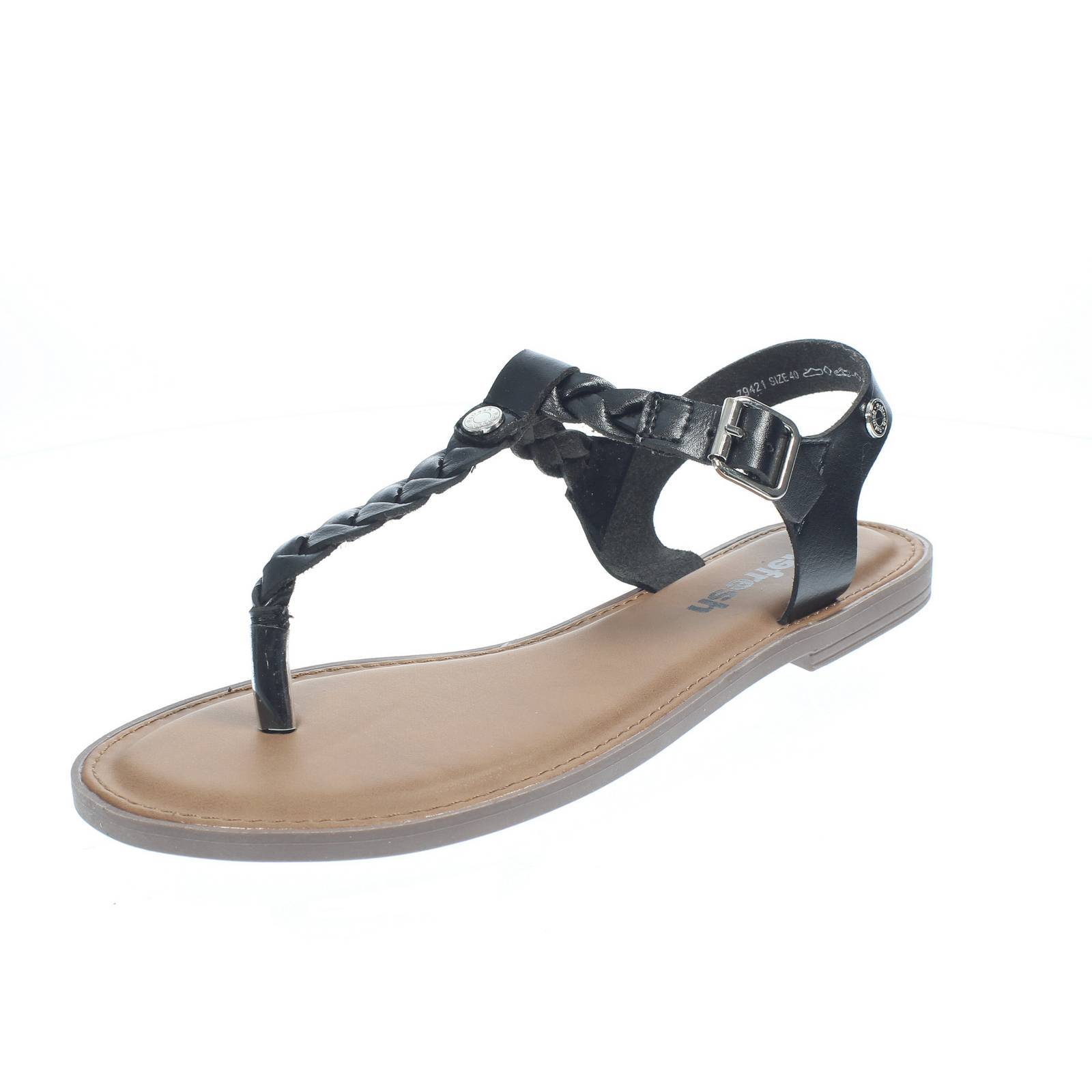 Сандалии Xti Refresh Sandali Infradito Con Cinturino Nero - Taglia 36 236 см в обтяжку 8390₽