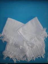 ASCIUGAMANI IN COTONE CON FRANGE CORREDO VINTAGE