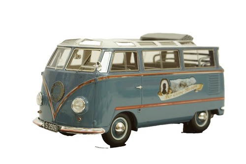 NOREV 1/43 Volkswagen ET! Concept Kleintransporter - Deutsche Post 2013 - Resina Grigio