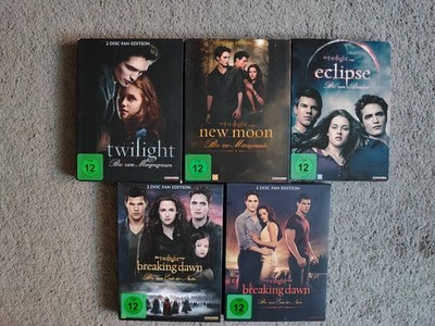 Twilight Saga DVD Komplett