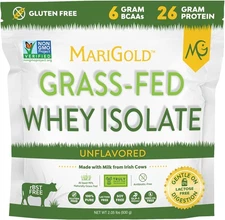 MariGold Grassfed Whey Isolate Protein Powder - 2.05 Pound (Pack of 1) 