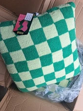 (1) Wicked x Target Elphaba Decorative Throw Pillow Checkmat 18"x18" 