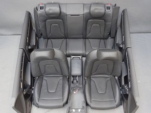 Original Audi A5 8T Sportback Facelift Sitze Sitzausstattung Leder schwarz