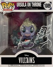 Nik Ranieri signed inscribed Funko Pop #1089 Ursula JSA COA The Little-Mermaid