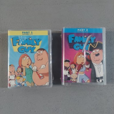 Family Guy DVD Box Set Part 1 Volumes 1-5 & Part 2 Volumes 6-10