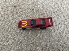 1993 Hot Wheels Mc Donald's Funny Car Dragster China WT 37 Red White Gold