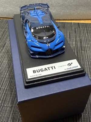  ULTRA RARE!!! Looksmart 1:43 Bugatti Vision Gran Turismo - LS453 Blue Carbon 