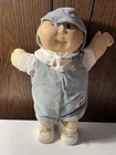 VTG Coleco Cabbage Patch Kid Preemie HM#1 Blue Eyes/Lemon Yellow Tuff