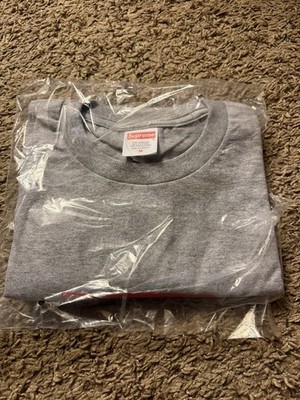 トップス Supreme Arabic Box Logo Tee Heather Grey Supreme Arabic Box Logo Tee | In stock – WEAR43WAY