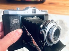 Zeiss Ikon Nettar Type 517/16 Folding Film Camera Novar 1:6.3 75mm Lens Vario