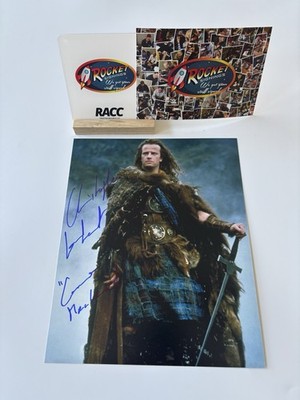 CHRISTOPHER LAMBERT In-Person signed Autogramm/Autograph 20x25cm Highlander