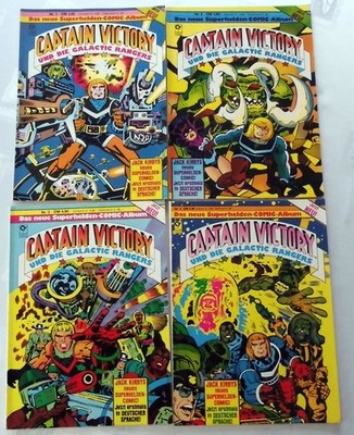 CAPTAIN VICTORY  und die Galactic Rangers   Band 1 - 4  Condor Verlag