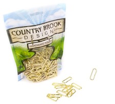 Country Brook Design&reg; 1 Inch Brass Plated Rectangle Metal Keeper (25 Pack)