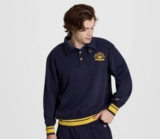 Champion Men's Physical Ed. Sweatshirt - Navy L , Limited Edition Collab