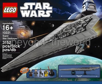 Lego Star Wars 10221 : Super Star Destroyer NEW Sealed  Tracking 