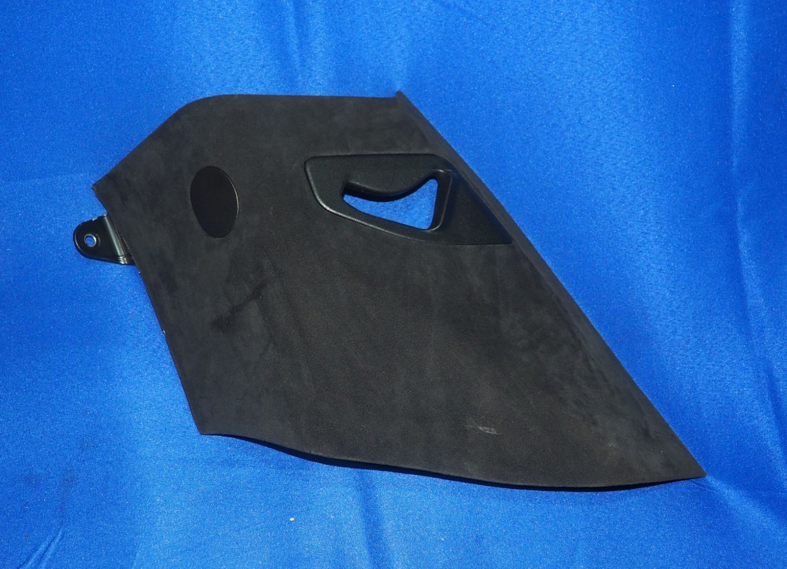 2022-2026 Maserati MC20 MCPura Rear Left B Pillar Trim Panel Alcantara Black OEM