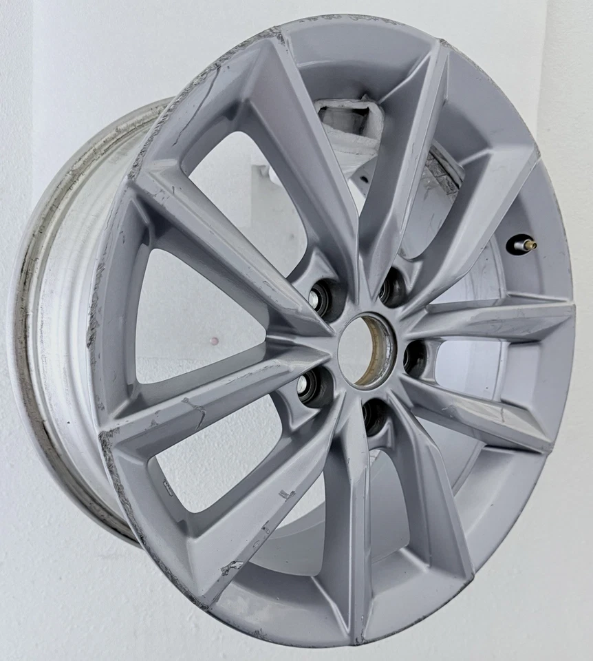 HONDA ACCORD 2021-2022 FACTORY OEM 17" LIGHT GREY ALLOY WHEEL RIM 63693 #2 - Image 3 of 4