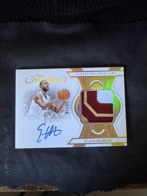 2024-25 Flawless Basketball Evan Mobley horizontal Patch Auto 04/10 JERSEY MATCH