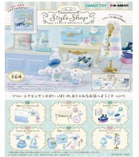 Re-ment Cinnamoroll Style Shop 6 Types Complete BOX Set New JPN