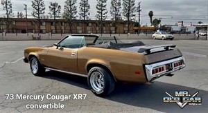 1973 Mercury Cougar XR7 Beautiful classic convertible