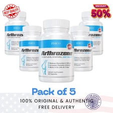 5 Packs Fisico Arthrozene Natural Joint Health Supplement New - EXP 12/2026