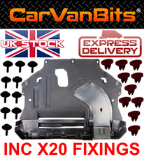 FOR FORD KUGA 2013-2016 UNDERTRAY UNDER ENGINE COVER SPLASH SHIELD CLIPS FIXINGS