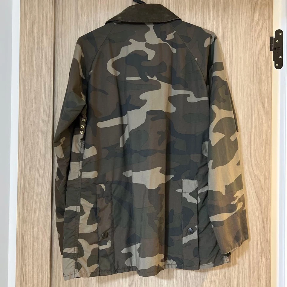 SOPHNET. x Barbour Military Jacket Used Good Condition Size 53cm - Image 2 of 4