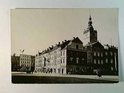 Richenbach, Dzierzoniow Rynek, Polen, AK, gelaufen 1968